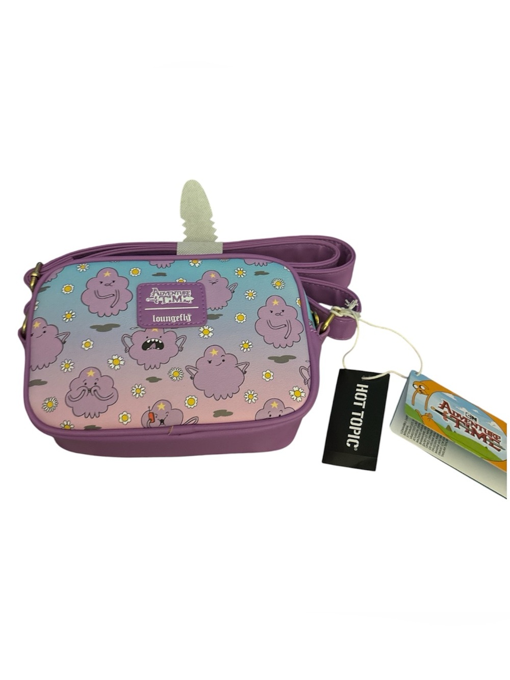 Loungefly Adventure Time Lumpy Space Princess Camera Crossbody Bag NWT